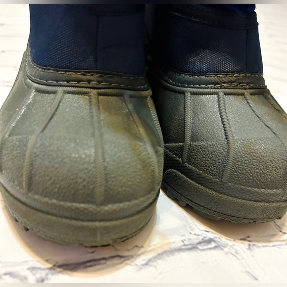 Columbia Waterproof Kids Snow Boots - Little Boys Size 11 Blue & Gray (EUC) - Picture 12 of 14